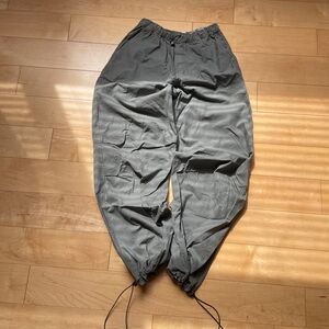 Zara Charcoal Cargo Pants